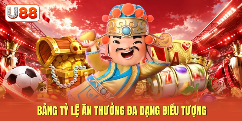 Bảng tỷ lệ ăn thưởng đa dạng biểu tượng