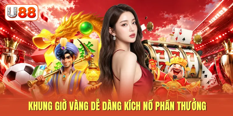 Khung giờ vàng dễ dàng kích nổ phần thưởng